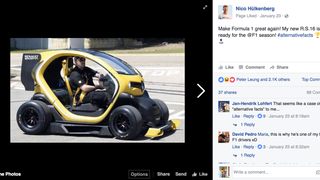 Even Formula One Drivers Are Now Mocking The Thought Of 'Alternative Facts'